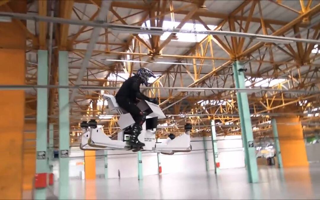 Add a hoverbike to you Superyacht toys wish list