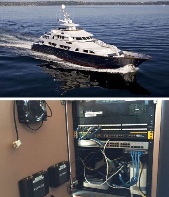 These four yachts solved all their connectivity issues by thinking outside the box… How did they do it?