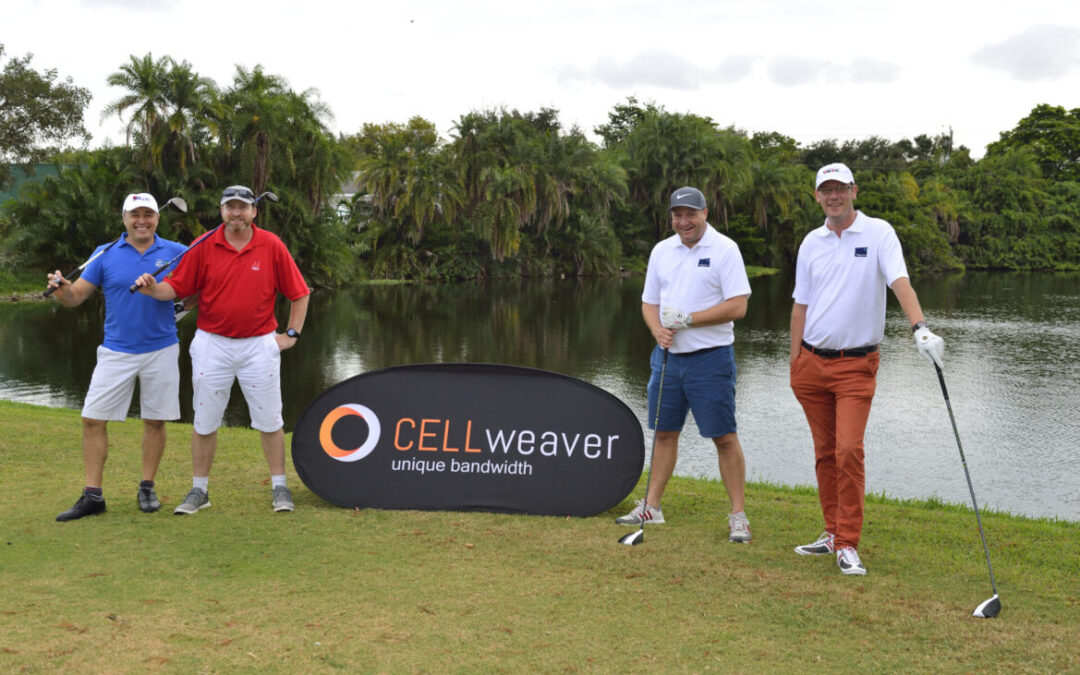 CELLweaver tee off at Flibs & Pinmar Golf