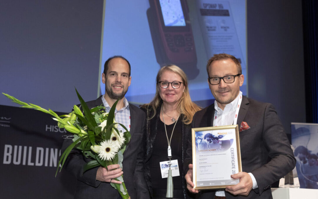 Garmin® wins two DAME Design Awards for Force™ and GPSMAP® 86i
