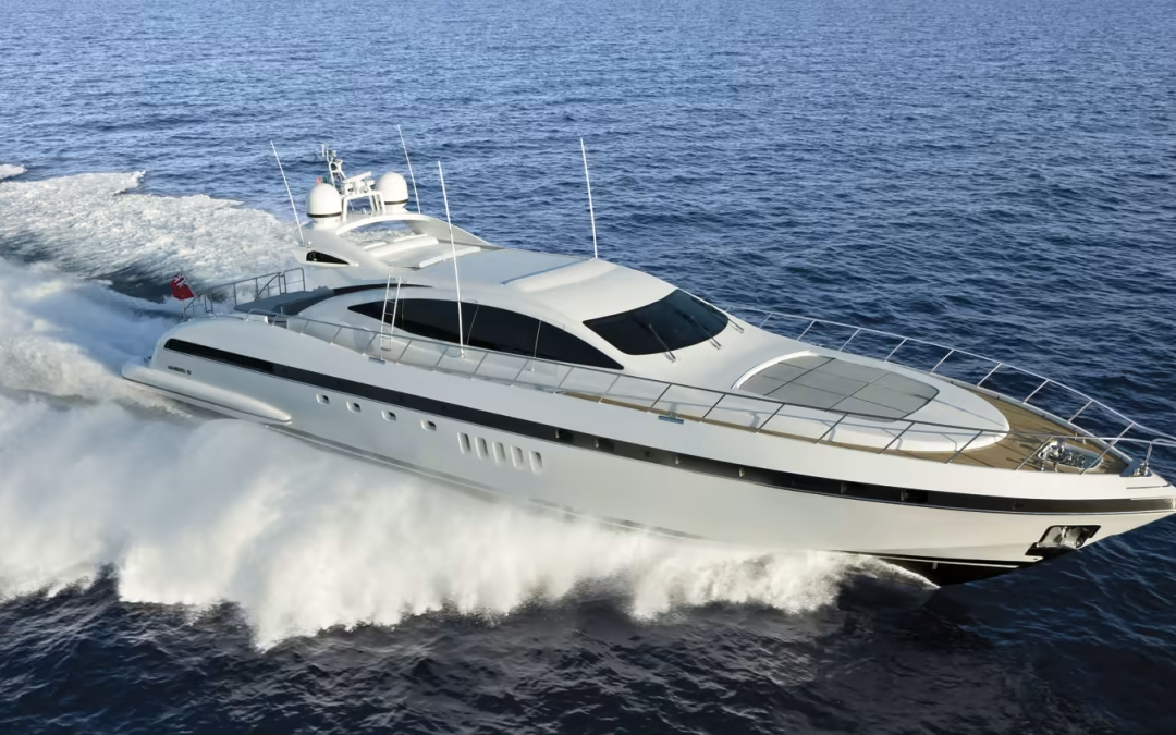 Smartgyro Stabilization System Installed Onboard Mangusta 92